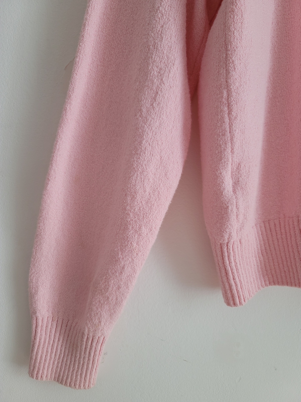 Tristan Pastel Pink V-neck Cardigan